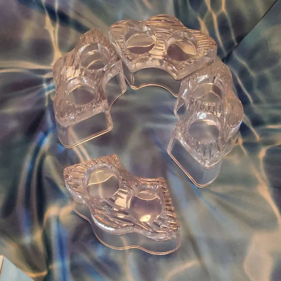 PartyLite Oceanscapes modular tealight holders, set of 4 - Picture 5 of 6